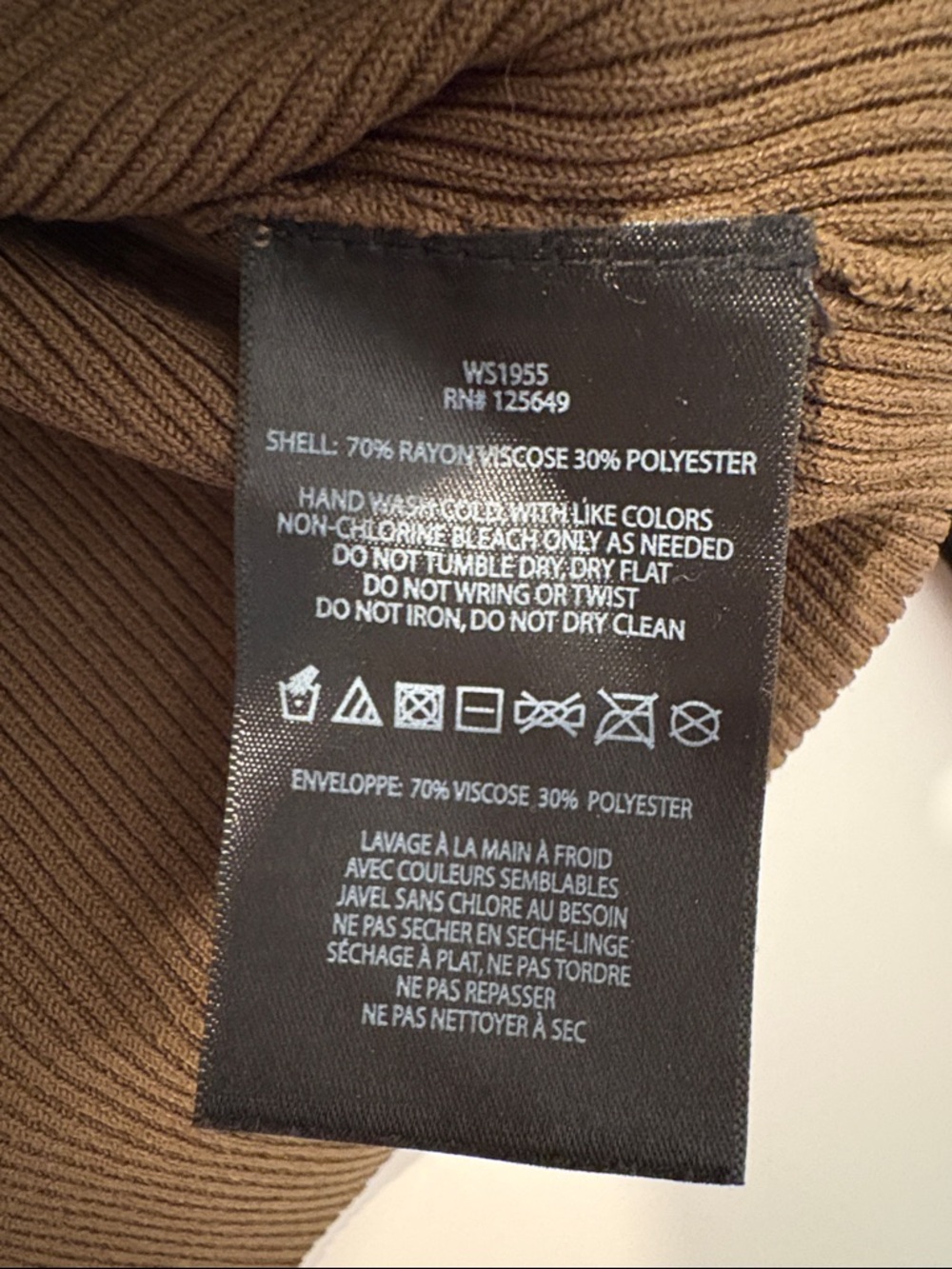 Aether Ribbed Long-Sleeve Crewneck sweater - Picture 3 of 4